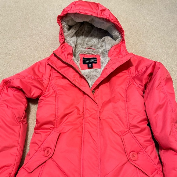 Lands' End Other - ⭐️Girls Land’s End hooded winter jacket